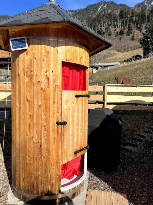 Hotel Jurte Beim Lama- & Alpakahof Triesenberg Esterno foto